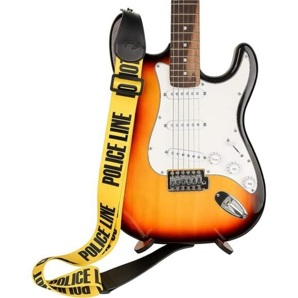 Guitar Strap, Soft Shoulder Strap for Acoustic, Electric and Bass Guitars - Picture 2 of 7